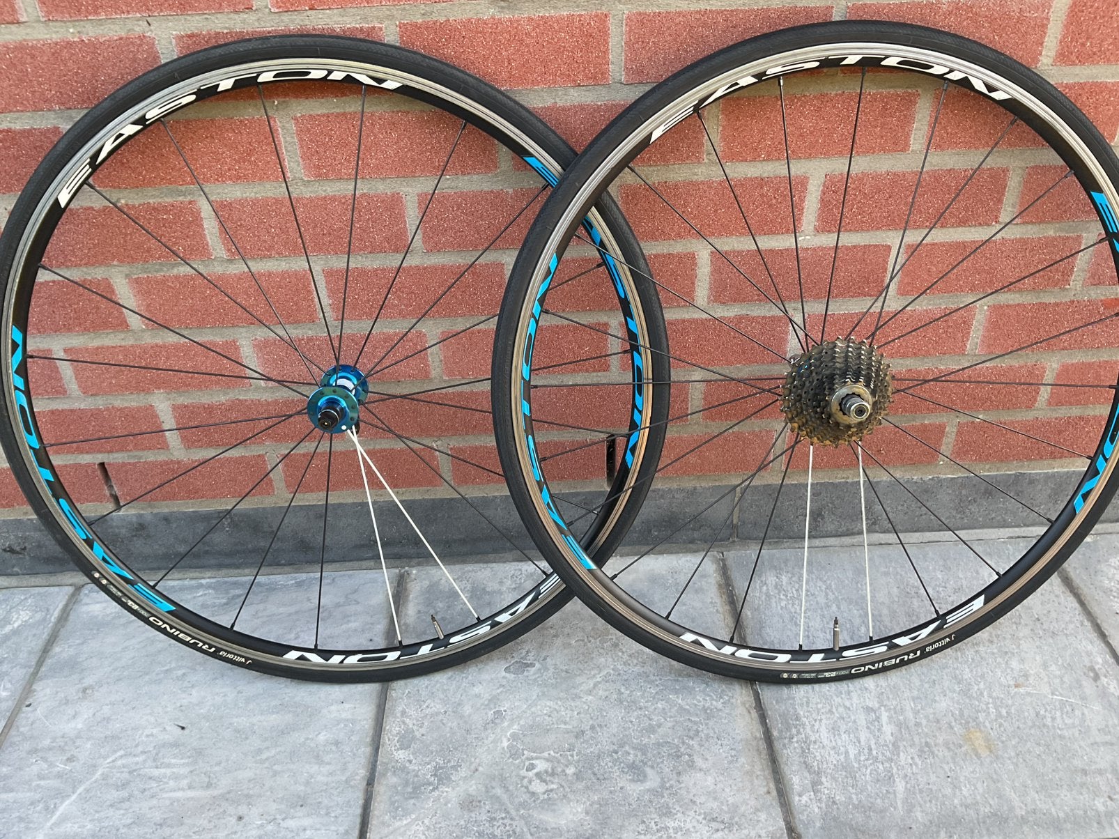 Easton wielset racefietswielen wielen 28 inch velgrem, Ophalen, Gebruikt