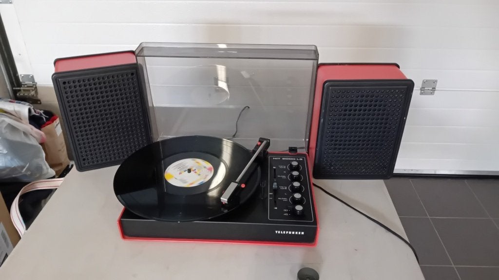 tourne-disques rétro Telefunken, Enlèvement