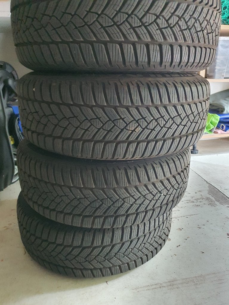 4 winterbanden op velg bmw 116 F20/21 205/55, Ophalen, Gebruikt, 16 inch, Banden en Velgen