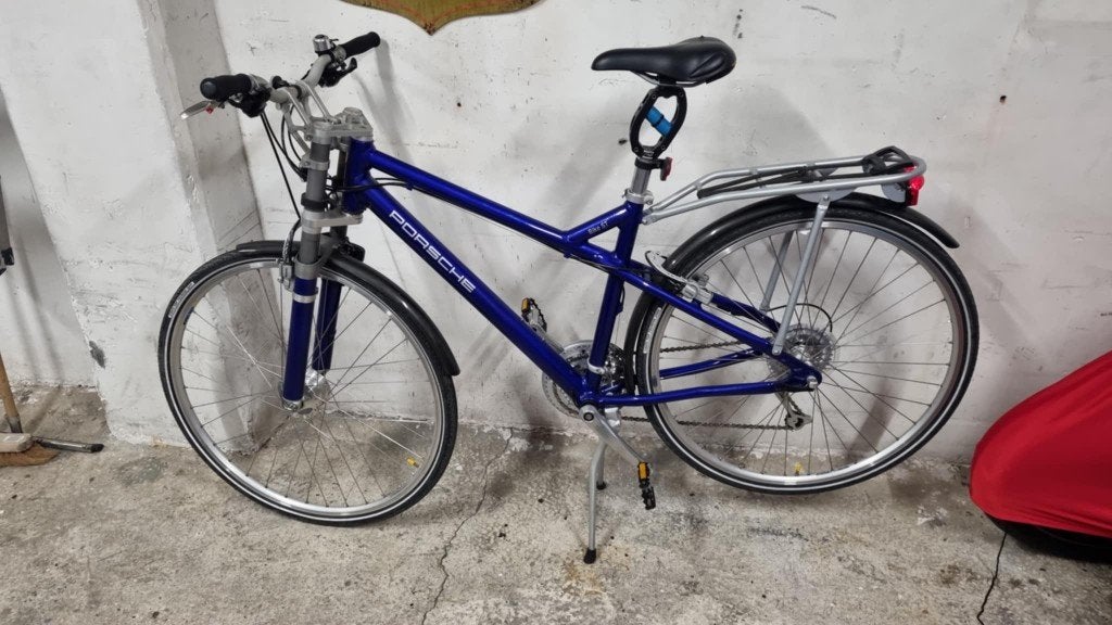 Porsche Bike ST blauw, Vélos & Vélomoteurs, Autres marques, Frein sur jante, 49 à 53 cm, Comme neuf
