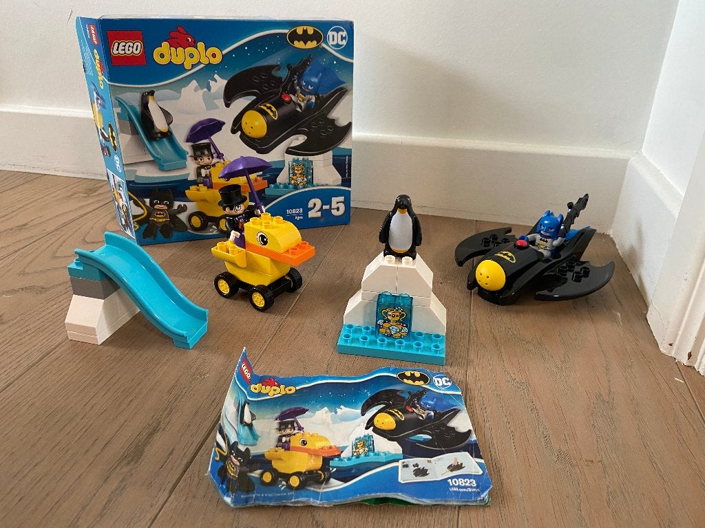 Lego Duplo Batman set 10823, Kinderen en Baby's, Speelgoed | Duplo en Lego, Ophalen, Zo goed als nieuw, Compleet, Duplo