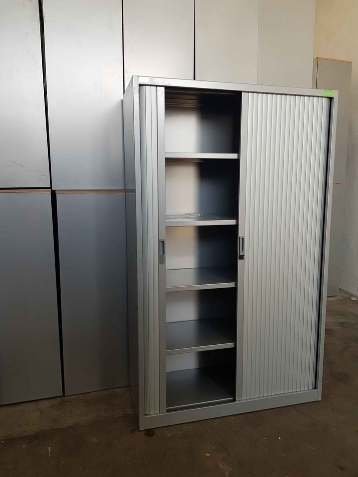 Armoire métallique coulissante 195x120x45 etat neuve, Enlèvement ou Envoi, Comme neuf