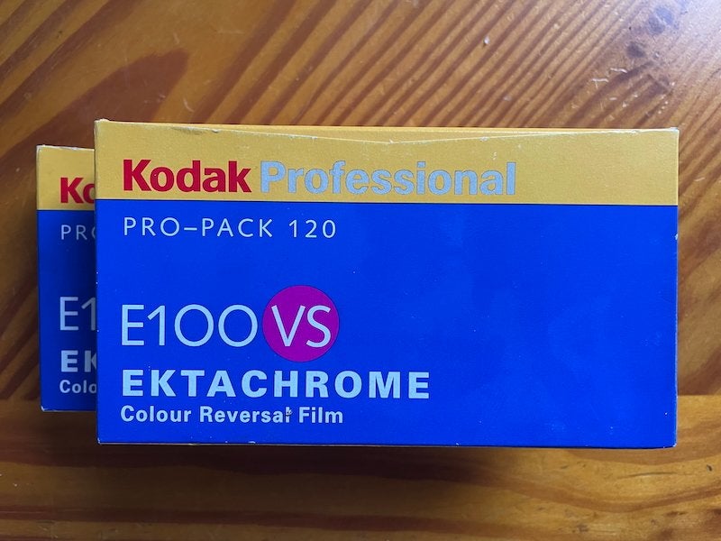 Kodak Ektrachrome 100 VS, Audio, Tv en Foto, Fotocamera's Analoog, Ophalen of Verzenden, Nieuw, Kodak