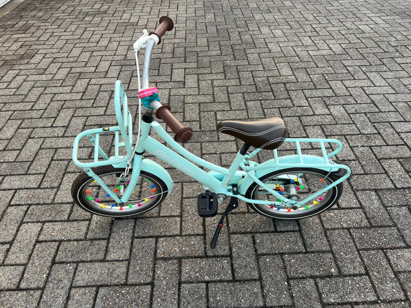 Meisjesfiets volare 16 inch, Fietsen en Brommers, Ophalen, Zo goed als nieuw, Terugtraprem, 16 inch