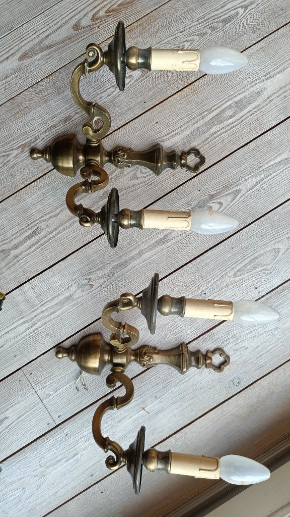 Muurlampen , Set van 2 muur emplieken, Ophalen, Gebruikt