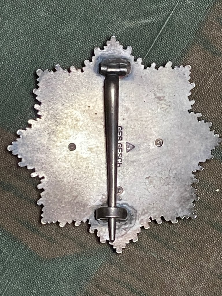 Croix allemande Seconde Guerre mondiale en Or - Reproduction, Collections, Enlèvement ou Envoi