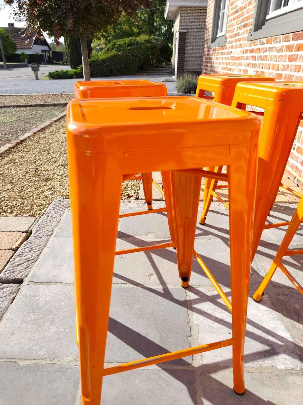 Barstoelen, Avec repose-pieds, Enlèvement, Utilisé, Métal