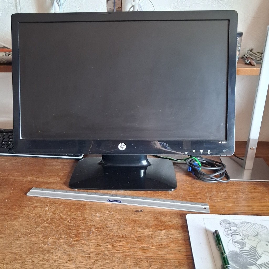 monitor pc  HP 2211x, Computers en Software, Ophalen, Gebruikt, Full HD, HP monitor