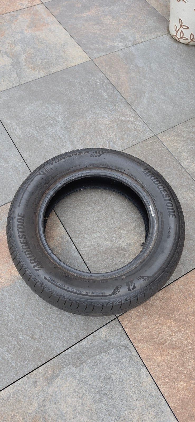 Lot de 4 pneus Bridgestone TURANZA T005 185/65 R15, Neuf, 15 pouces, Véhicule de tourisme, Pneus été