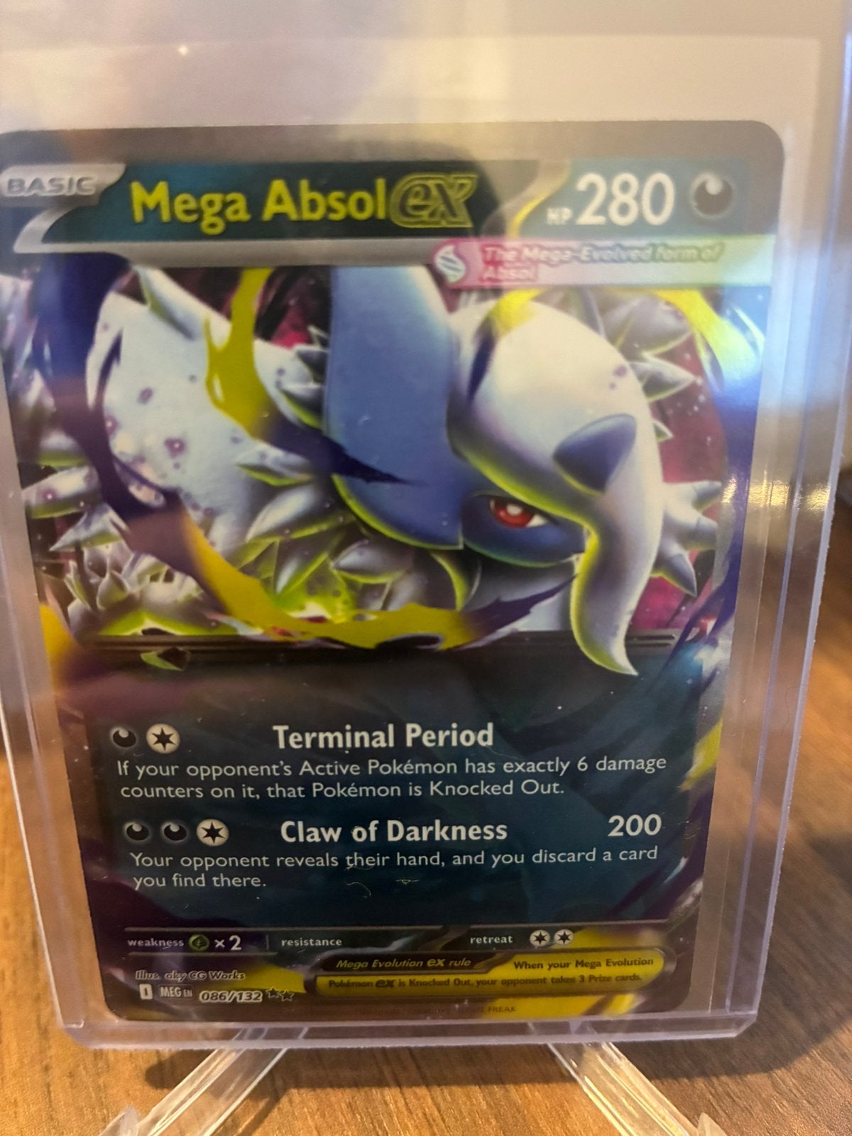 Pokemon mega absol ex, Enlèvement ou Envoi, Comme neuf, Booster