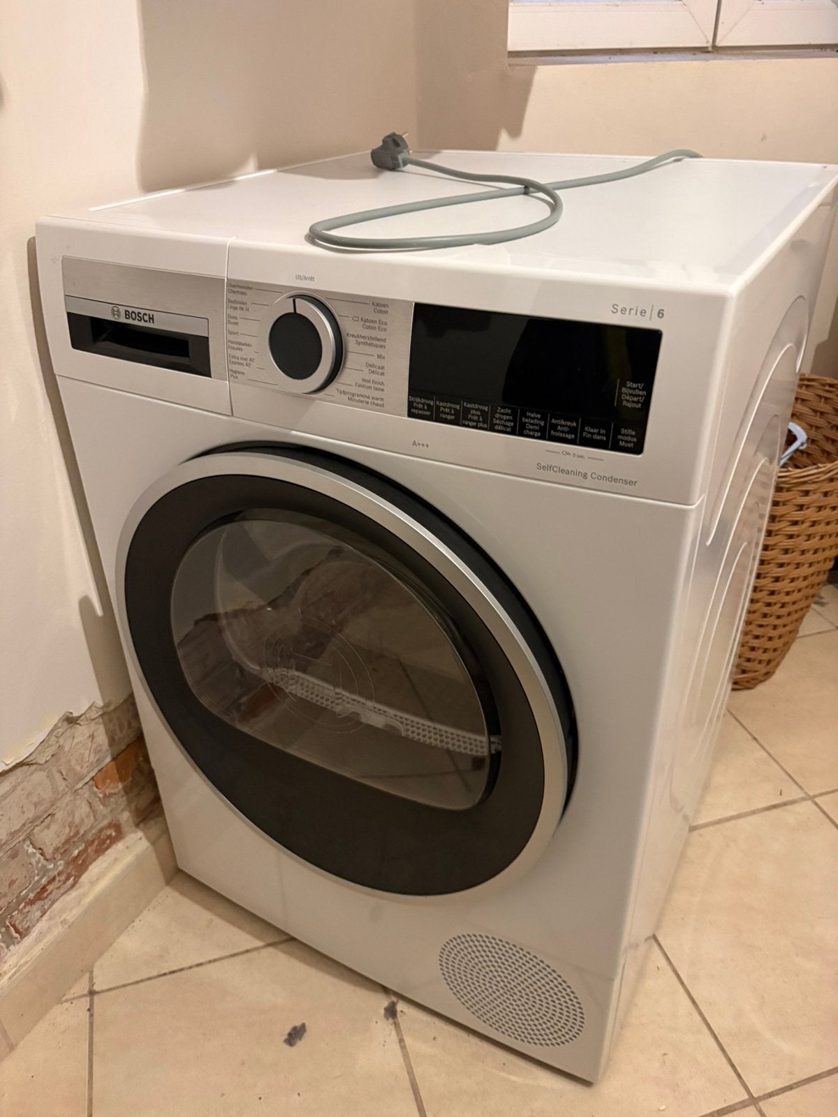 Sèche-linge Bosch Série 6 à pompe à chaleur, SelfCleaning, Enlèvement, Comme neuf, À condensation