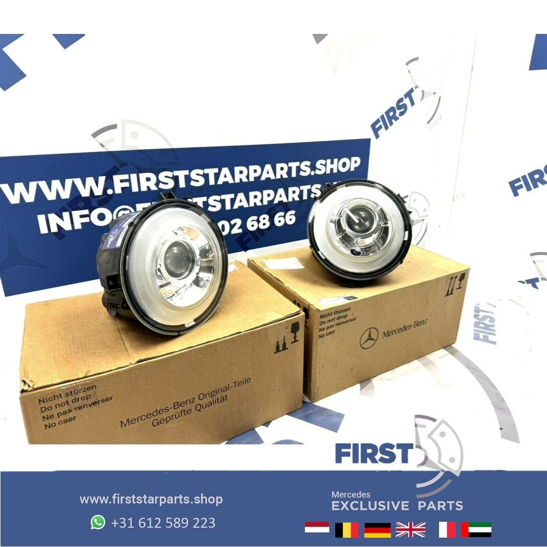 W463 G KLASSE BI XENON KOPLAMP SET Mercedes 2006-2019 A46382, Utilisé, -, -, Enlèvement ou Envoi