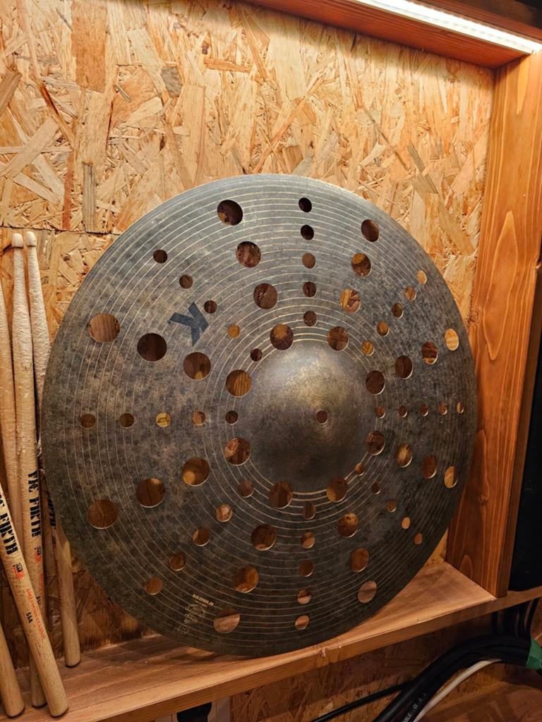 Zildjian Custom K special dry trash crash 19 inch, Enlèvement