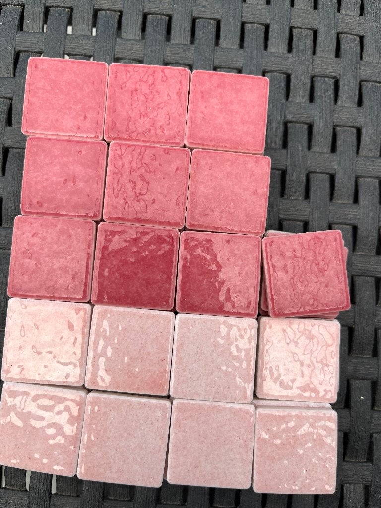 Mosaïques céramique 24mmx24mm - Epaisseur: 3mm - 4,2 Kg, Neuf, Multicolore, Overige thema's, Matériel de bricolage