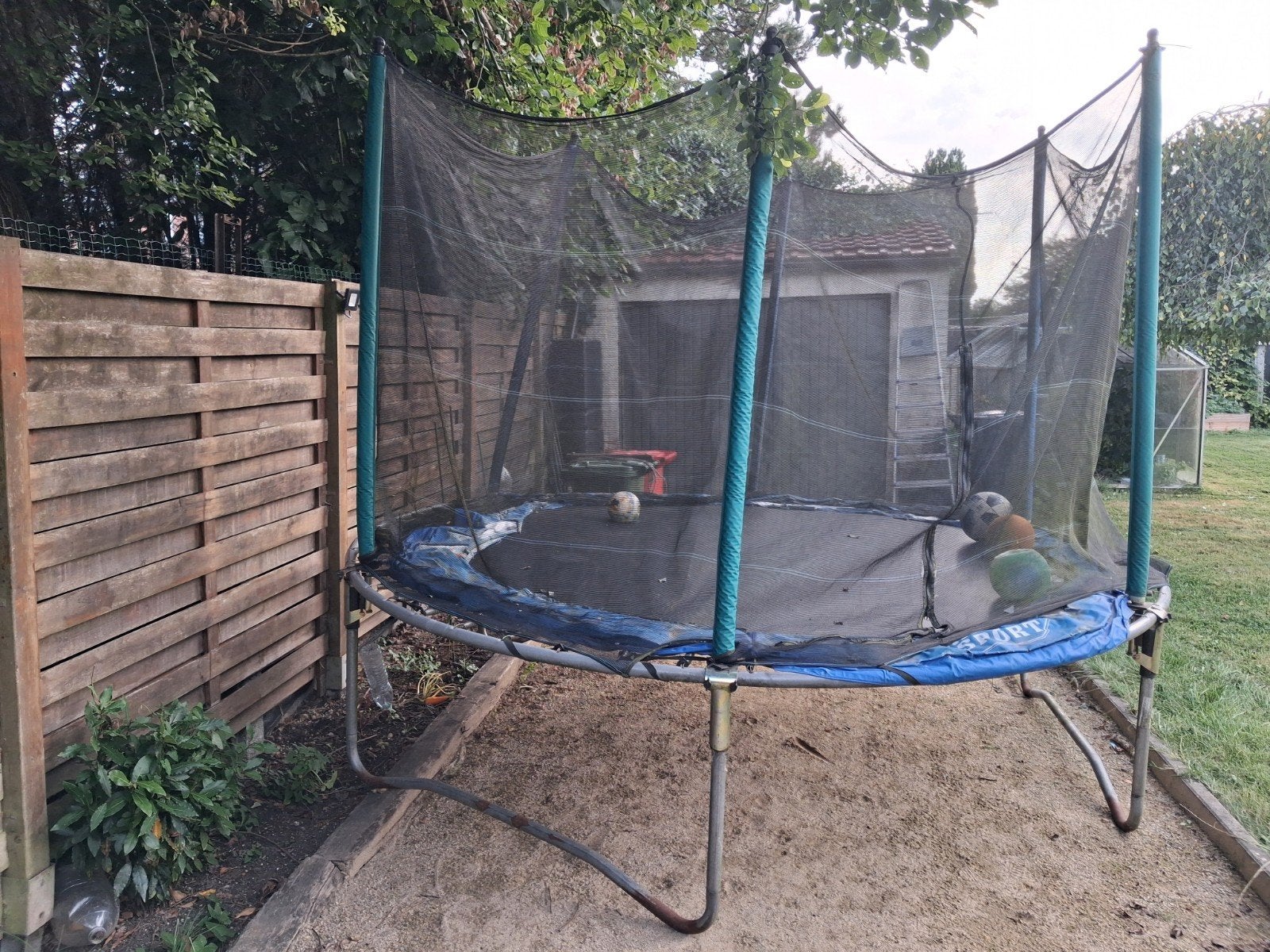 trampoline, Kinderen en Baby's, Ophalen, Gebruikt