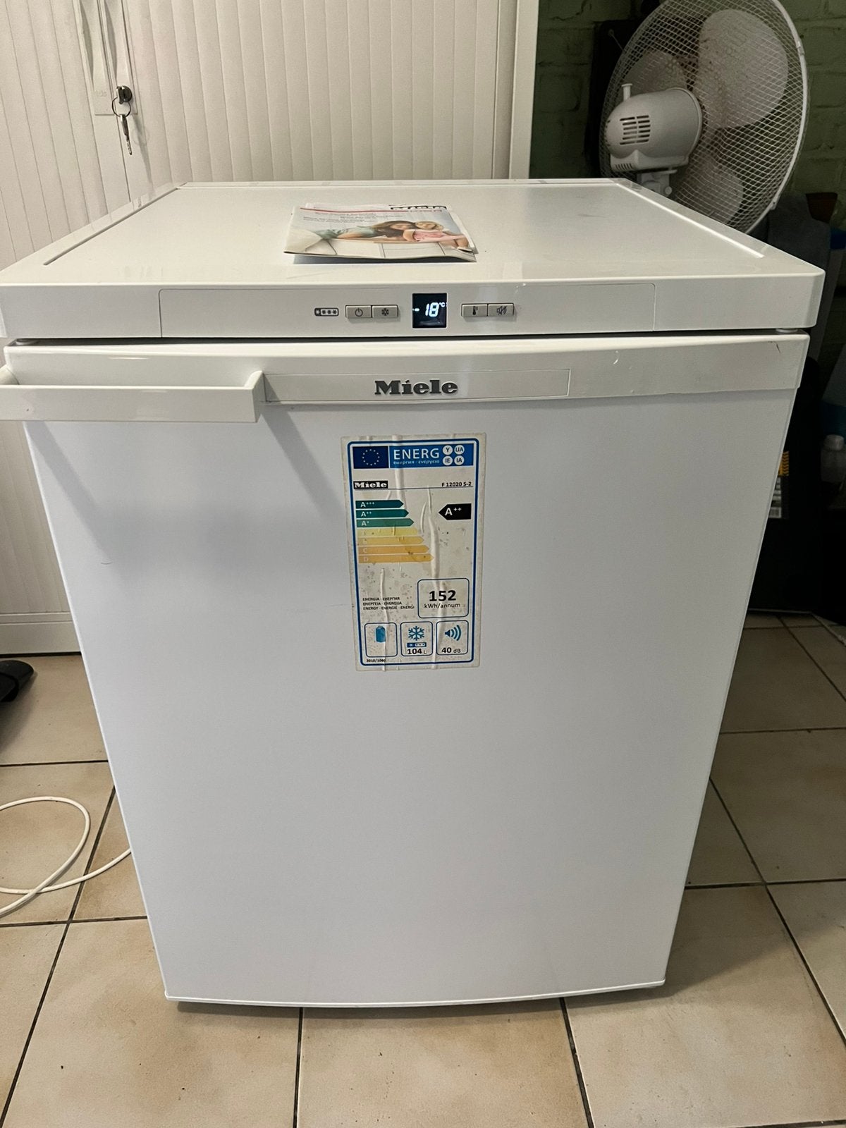 Congélateur Miele A++, Electroménager, Enlèvement, Comme neuf, Congélateur