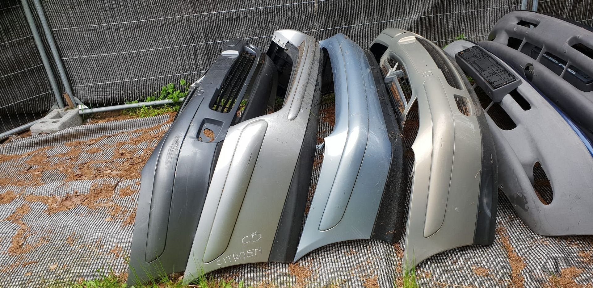 CITROËN C5 BUMPERS MODEL 2000, Gebruikt, -, Voor, -