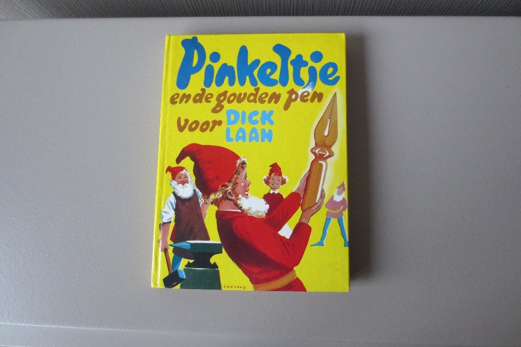 Boek Pinkeltje en de gouden pen jeugd F 11648, Boeken, Ophalen of Verzenden, Gelezen, Dick Laan