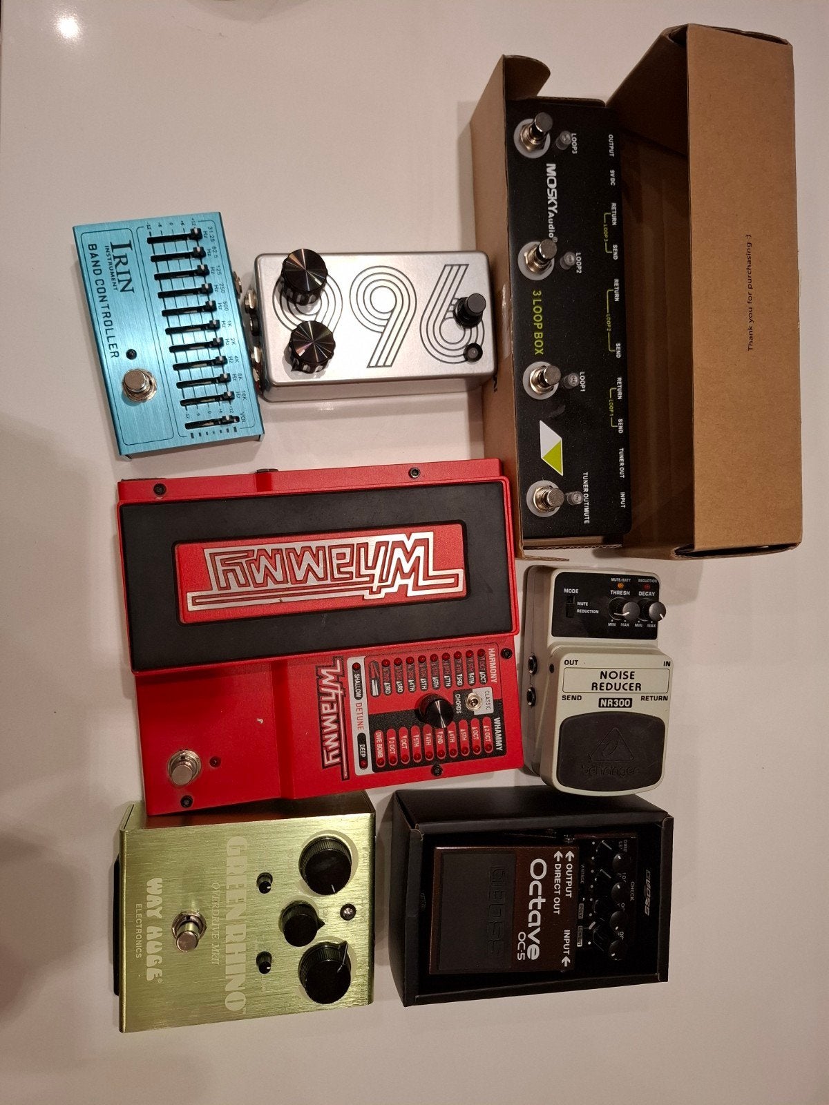 Pédales d'effet pour guitare (DigiTech Whammy 5, Boss OC-5,, Enlèvement ou Envoi, Comme neuf, Distortion, Overdrive ou Fuzz