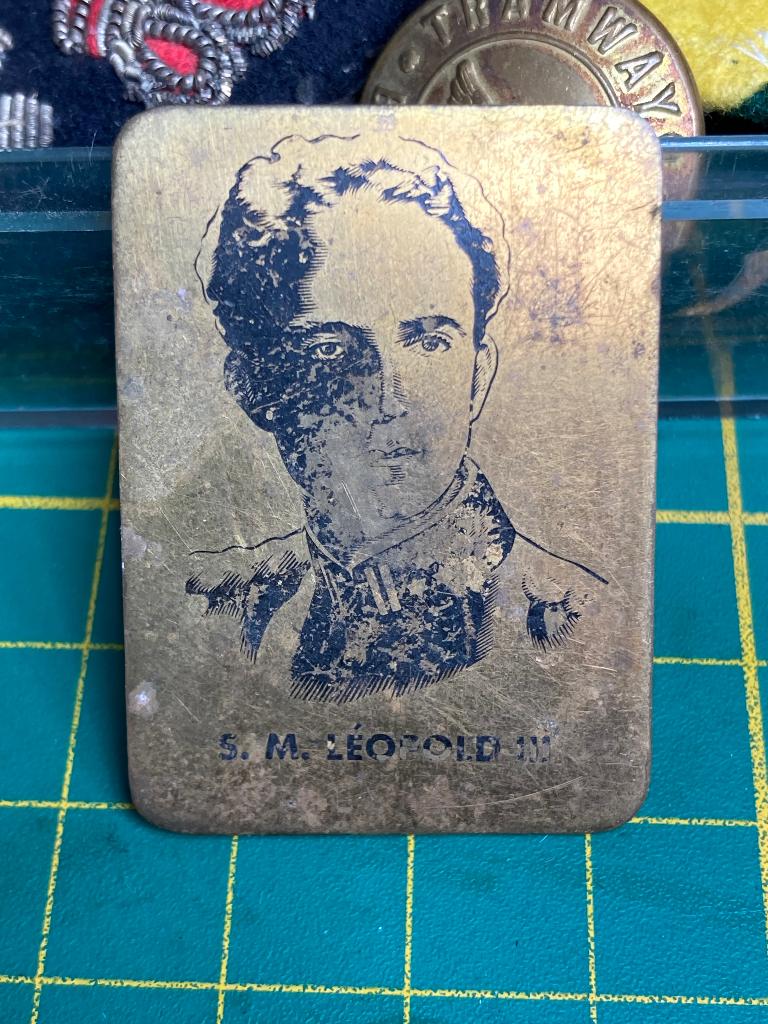 Leopold 3 speld, Ophalen of Verzenden, Gebruikt, Speld(je) of Lepel(tje)