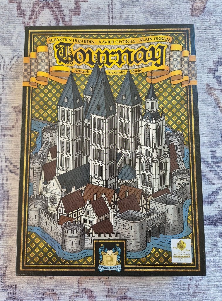 Tournay - jeu de plateau, 1 ou 2 joueurs, Enlèvement ou Envoi, Utilisé, Pearl games