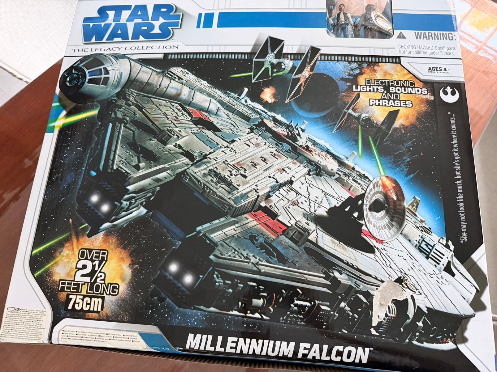 Star wars Millenium Falcon Hasbro 2008, Enlèvement, Neuf