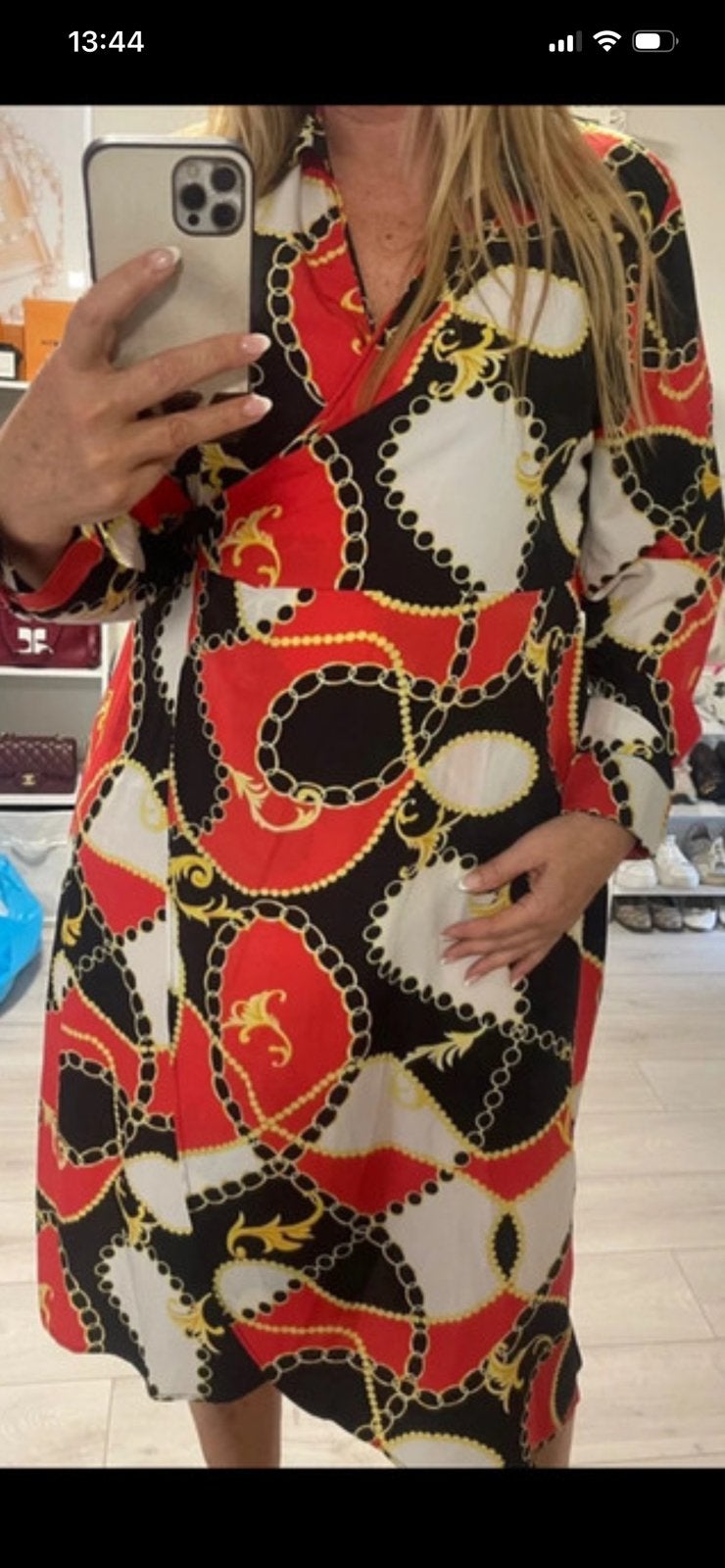Boohoo nieuwe jurk maat 46/48, Enlèvement ou Envoi, Comme neuf, Taille 46/48 (XL) ou plus grande