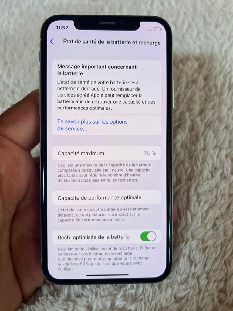 Apple iPhone X — 256 GB — Face ID OK, Telecommunicatie, Mobiele telefoons | Apple iPhone, Ophalen, Zo goed als nieuw, IPhone X