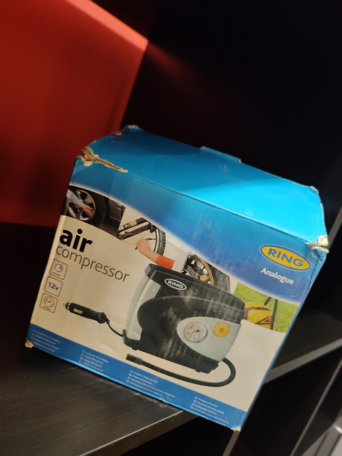 Compresseur 12V Ring Analogue — pneus voiture, Autos : Pièces & Accessoires, Enlèvement ou Envoi, Pneu(s)