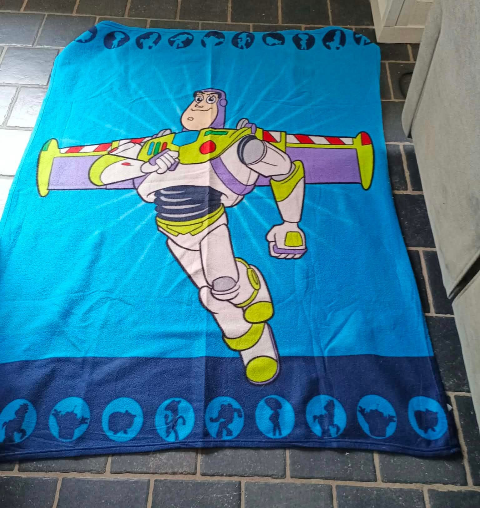 Plaid Buzz Lightyear, Enlèvement ou Envoi, Comme neuf