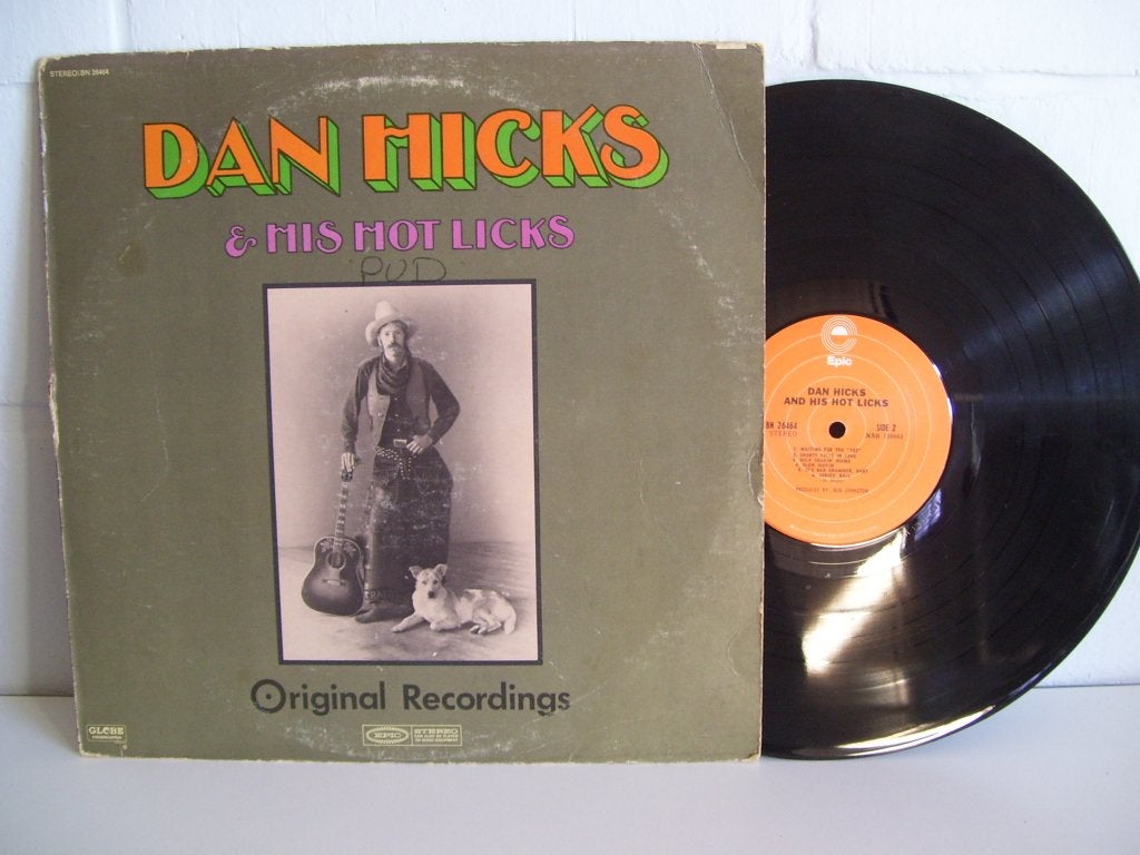 DAN HICKS & HIS HOT LICKS  original recordings, CD & DVD, Vinyles | Rock, Pressage original, Envoi, LP, 12 pouces