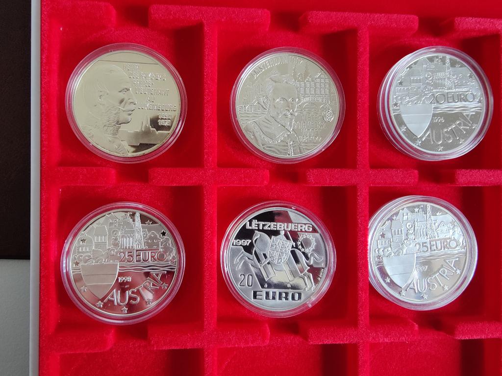 Pièces euro, Postzegels en Munten, Munten | Europa | Euromunten, Ophalen of Verzenden, Losse munt, Zilver