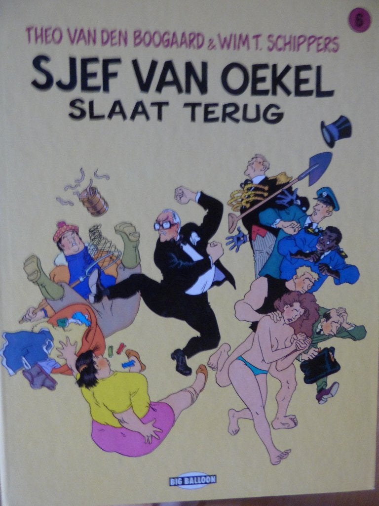 sjef van oekel , complete reeks nr 1 tot en met 6, Boeken, Ophalen of Verzenden