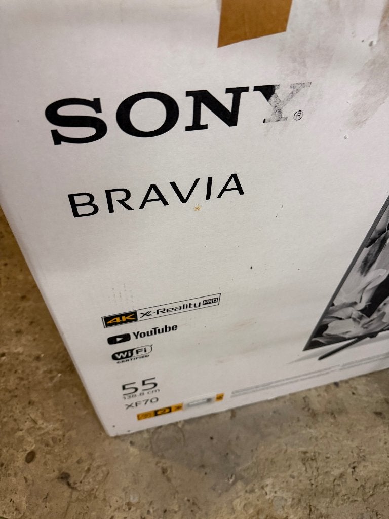 Sony Bravia 4k 55'' black, Audio, Tv en Foto, Televisies, Ophalen, 100 Hz, 4k (UHD), Smart TV
