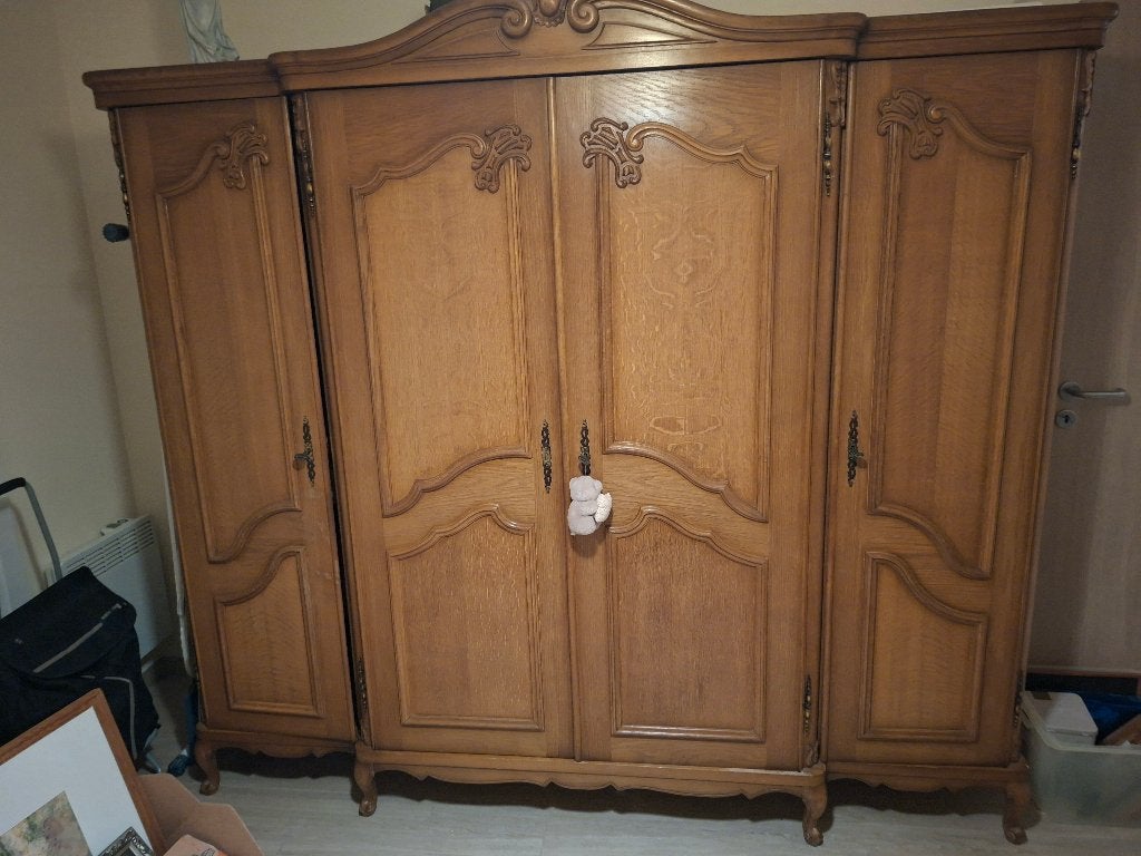 Garde robe, Maison & Meubles, Ancien, Avec tablette(s), 200 cm ou plus, Comme neuf