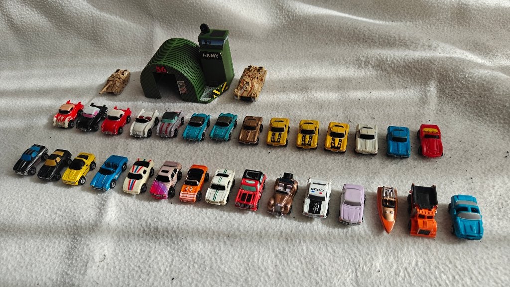 LOT MICRO MACHINES,GALOOB,FUNRISE, NASTA, Enlèvement ou Envoi, Utilisé