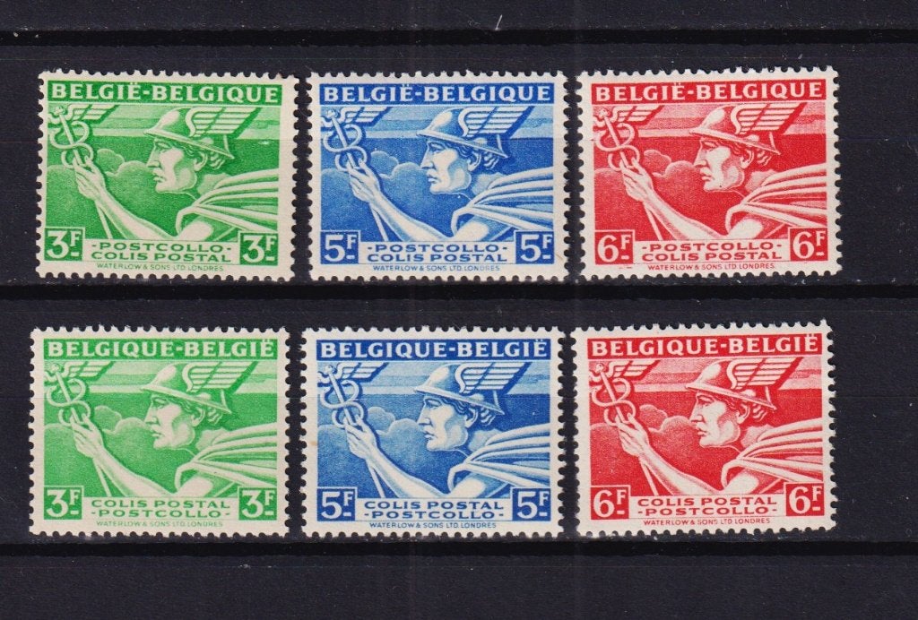Belgique timbres de chemin de fer 1945 TR288-290A **, Timbres & Monnaies, Neuf, Non oblitéré, Trains, Envoi