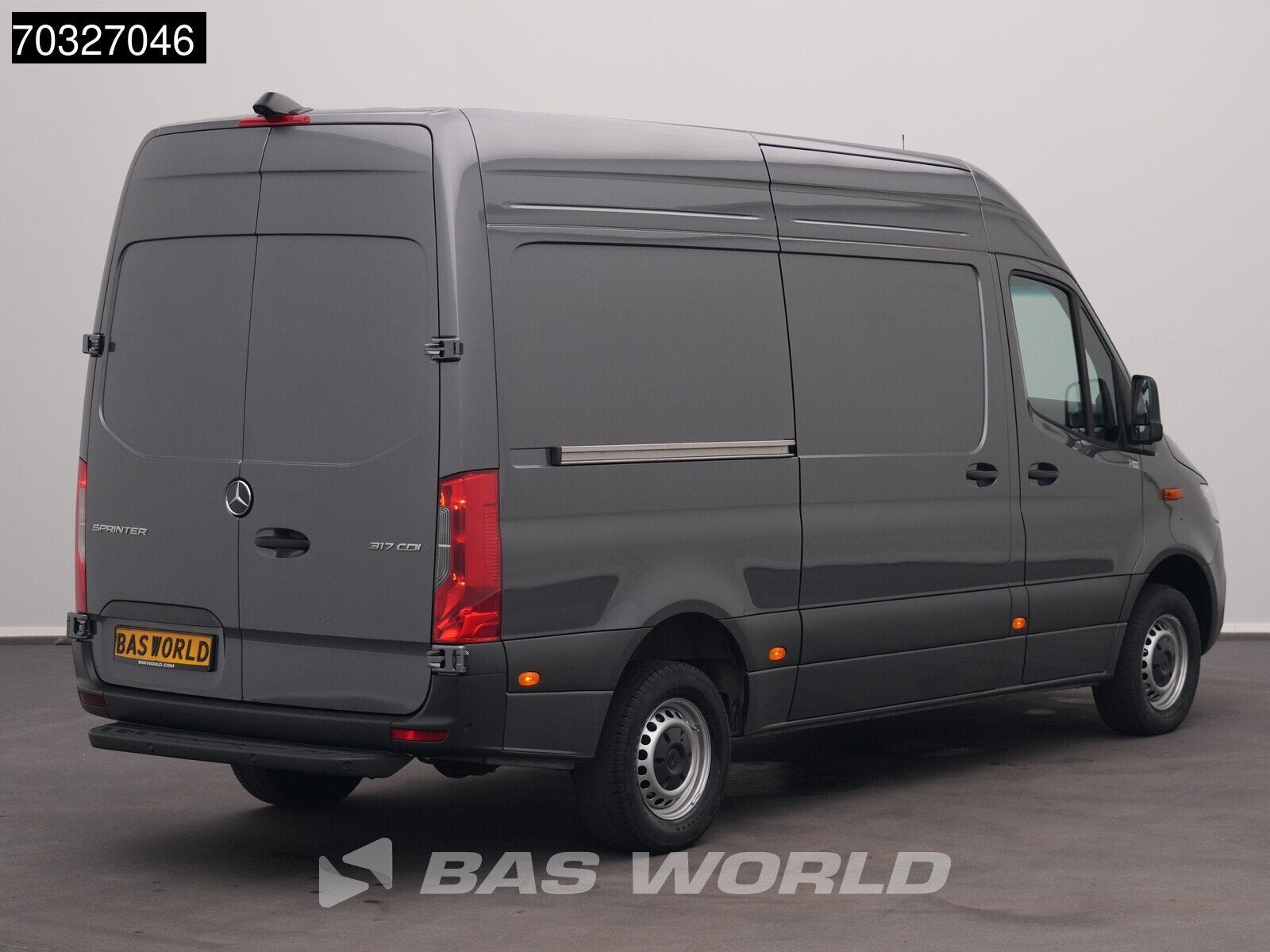 Mercedes Sprinter 317 CDI Automaat L2H2 170PK LED Navi Airco, Argent ou Gris, Achat, Euro 6, Entreprise