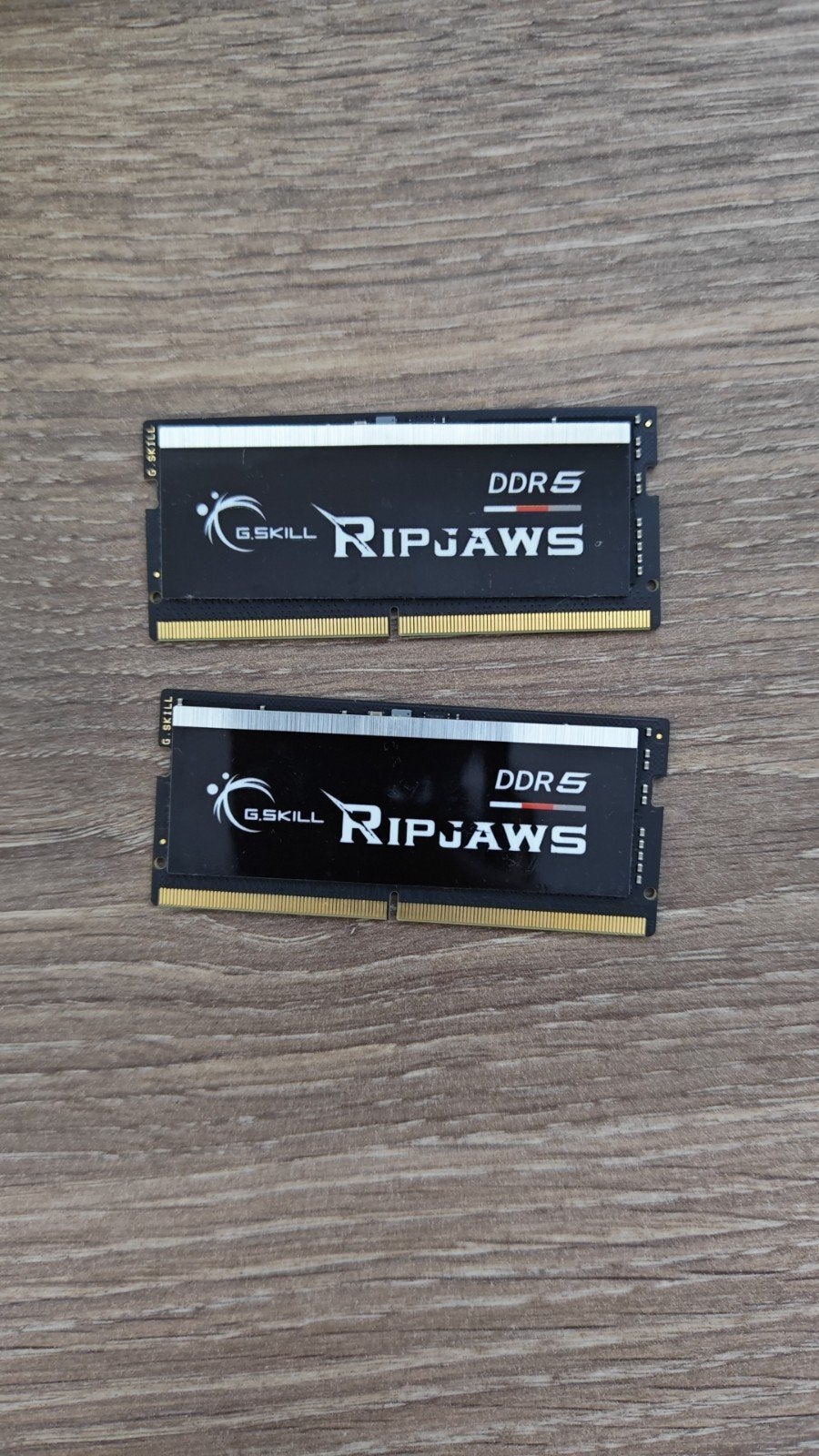 G.Skill Ripjaws 32 Go DDR5-4800 (2x 16 Go) mémoire so-dimm, 32 GB, Comme neuf, Enlèvement, DDR5