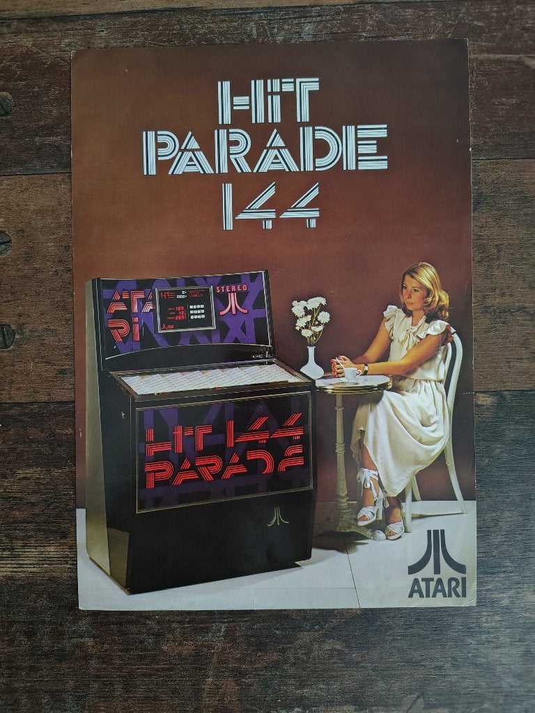Flyer: Atari/jupiter Hit-Parade 144 (1977) jukebox, Envoi