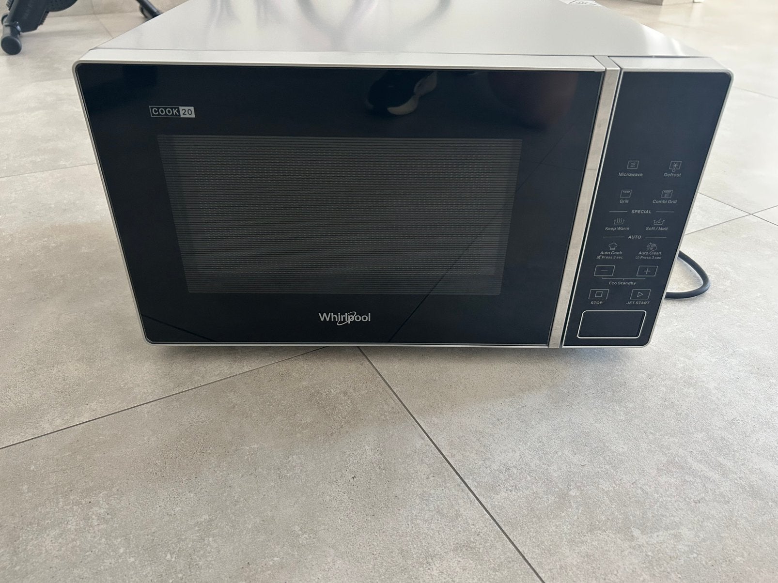 Micro-ondes Whirpool, Enlèvement, Comme neuf, Micro-ondes, Plaque tournante