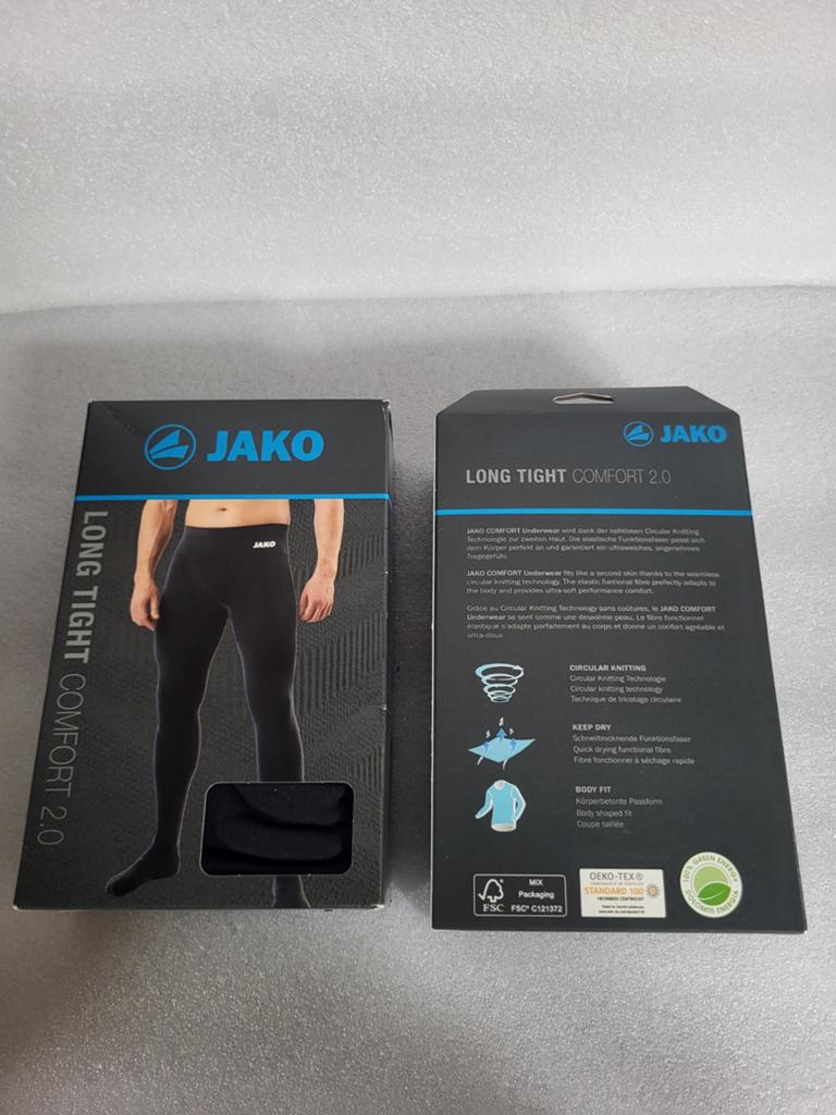 JAKO LONG THIGHT - black - XXL, Ophalen of Verzenden