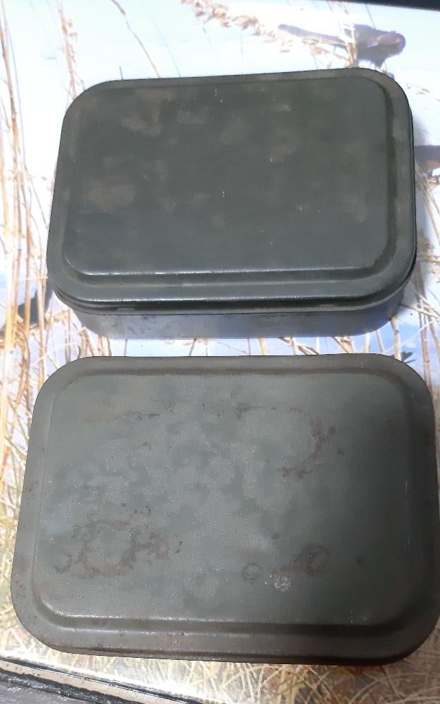 Lot de 2 boîtes pour nettoyage armement (Lee-Enfield, etc..), Collections, Objets militaires | Seconde Guerre mondiale, Enlèvement ou Envoi
