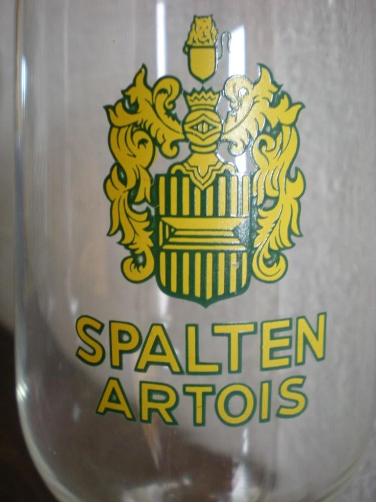 Spalten Artois mok, Verzamelen, Ophalen of Verzenden, Zo goed als nieuw, Pul(len)