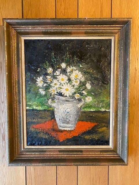Peintures : Placid Rosseel, Marcel Beeckman, Mathews,.., Enlèvement