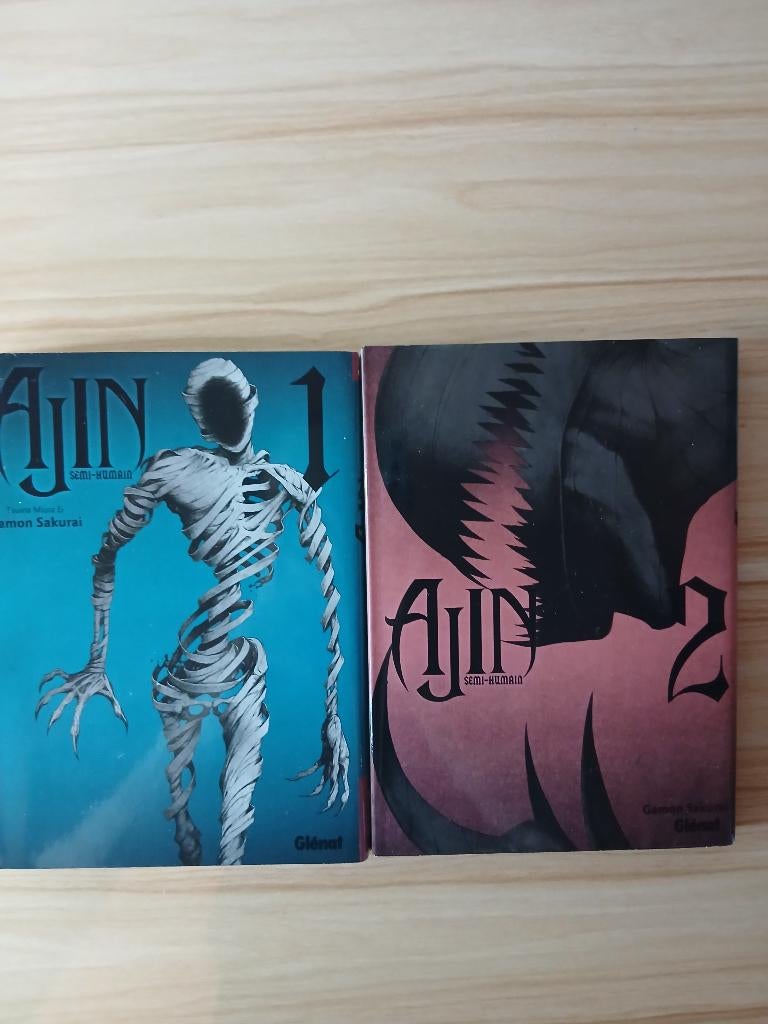 Lot mangas Ajin 1-2 – manga thriller / surnaturel, Livres, Neuf, Enlèvement, Comics, Japon (Manga)