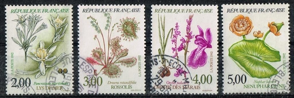 Postzegels uit Frankrijk - K 5561 - planten, Verzenden, Gestempeld