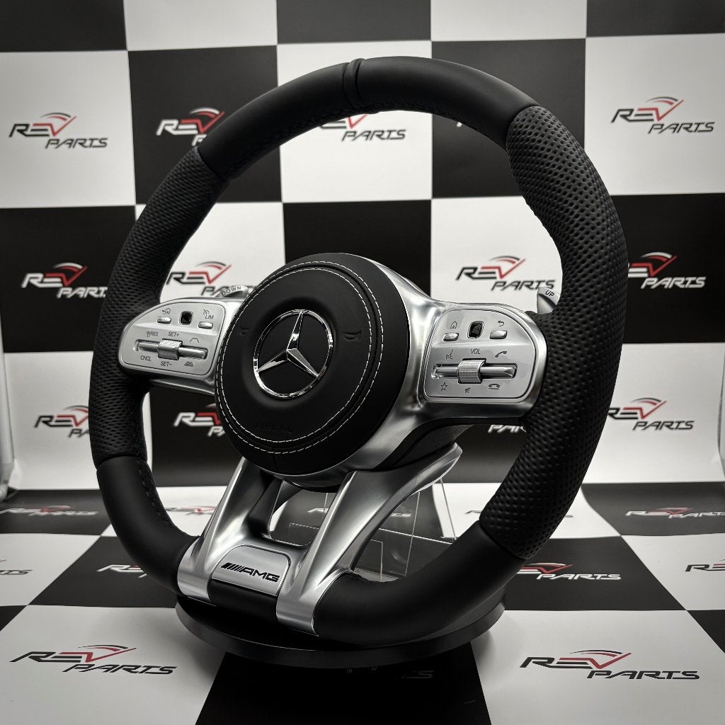 Volant Mercedes AMG amélioré en cuir sportif, Enlèvement ou Envoi, Neuf, Mercedes-Benz