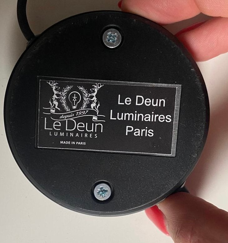 Lampe circulaire classique Le Deun Luminaire Paris, Enlèvement ou Envoi, Comme neuf