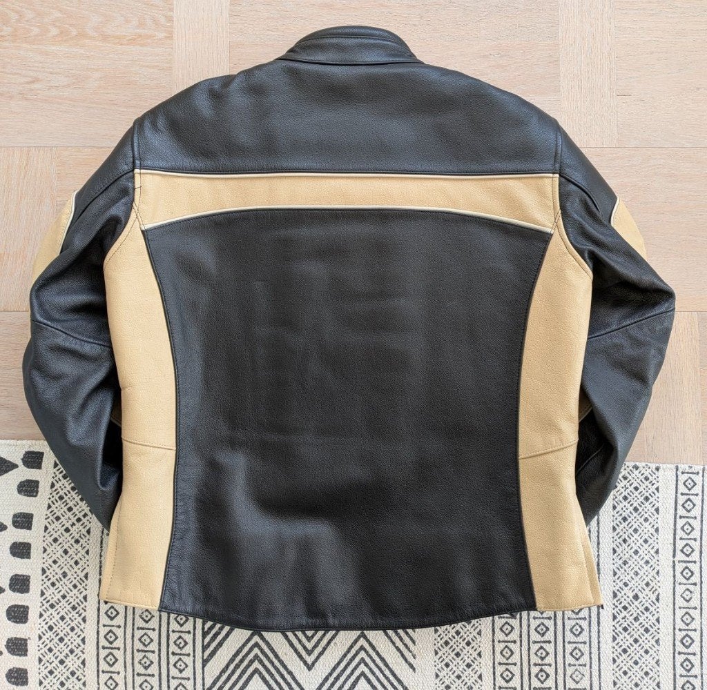 Richa leren dames motorjas vintage style - Maat 44, Motoren, Jas | leer, Ophalen of Verzenden, Richa, Dames